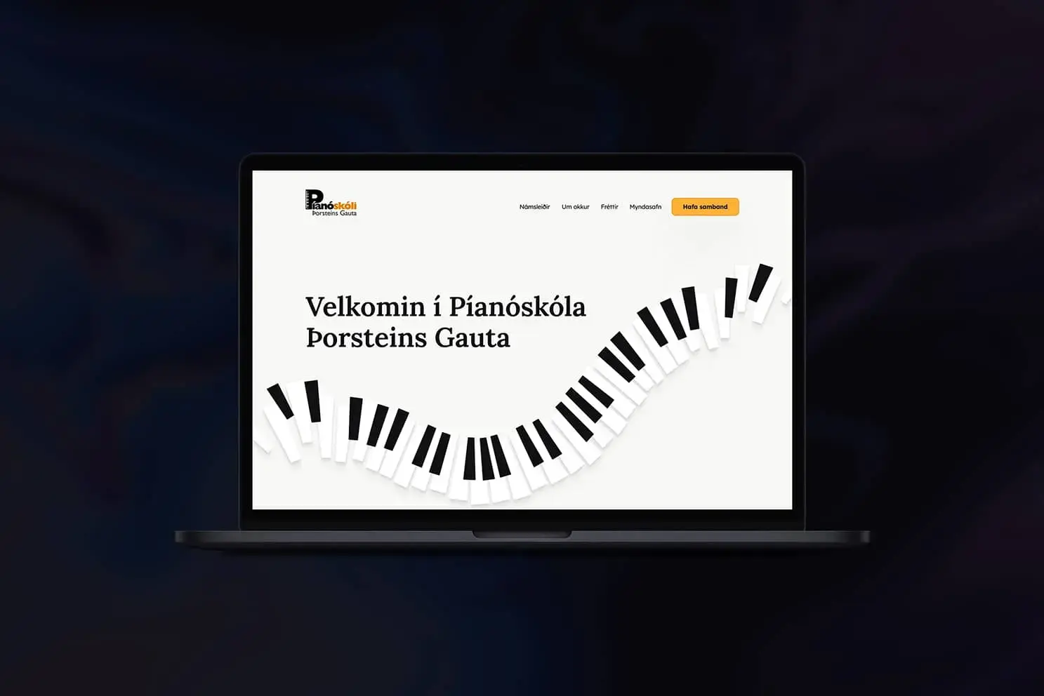 Fyrra verkefni Vefsons